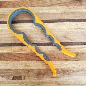 Jar and Bottle Twist Top Opener Orange